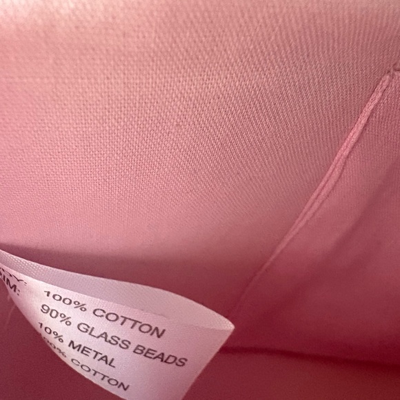 NWT Viral Beaded Bag Pink Swan and Bow Design - Picture 8 of 8